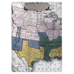 KARTE: ZIVILER KRIEG, 1864 KLEMMBRETT