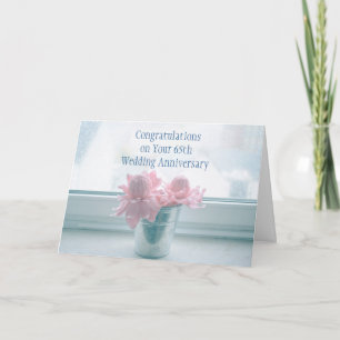 Karte zum 65. Hochzeitstag