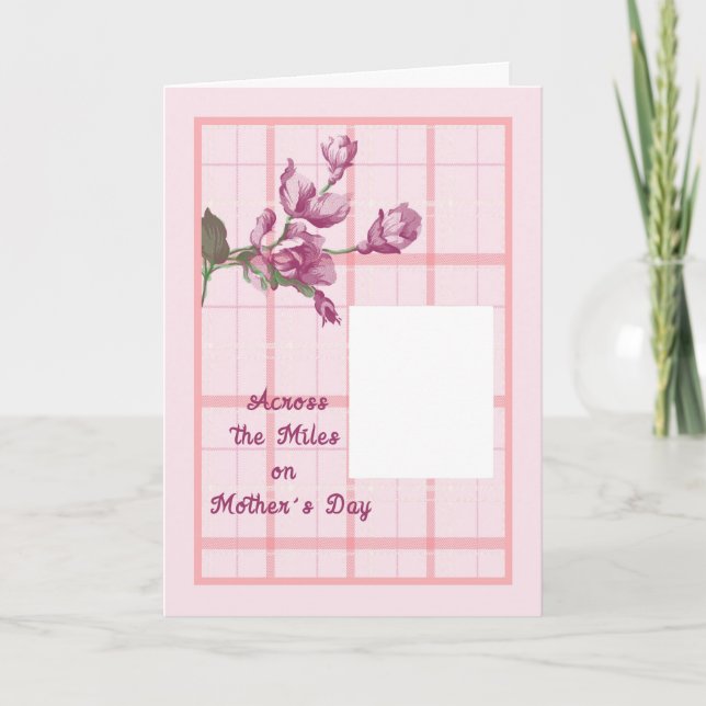 Karte zum Muttertag, eigenes Foto hinzufügen (Vorderseite)