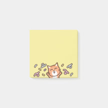 Karteikarte Cartoon-Katze