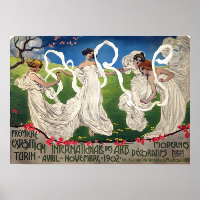 Kartell Erste Internationale Ausstellung Moderne Poster (Vorne)