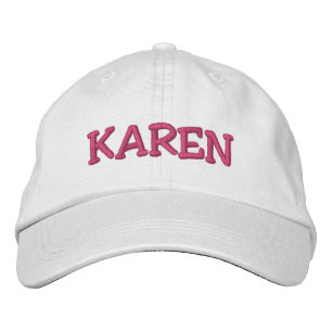 KARTEN BESTICKTE BASEBALLKAPPE