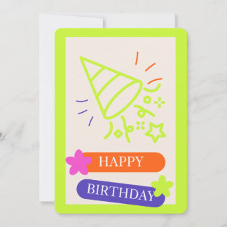 Karten, die die schönen Momente des Lebens feiern" Einladung