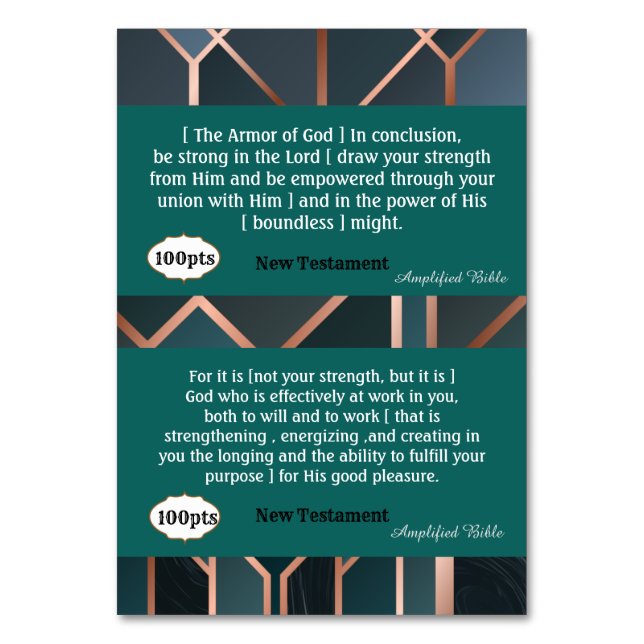 Karten für das Spiel (Rückseite)