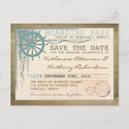 Karten für den nautischen Save the Date von Boardi