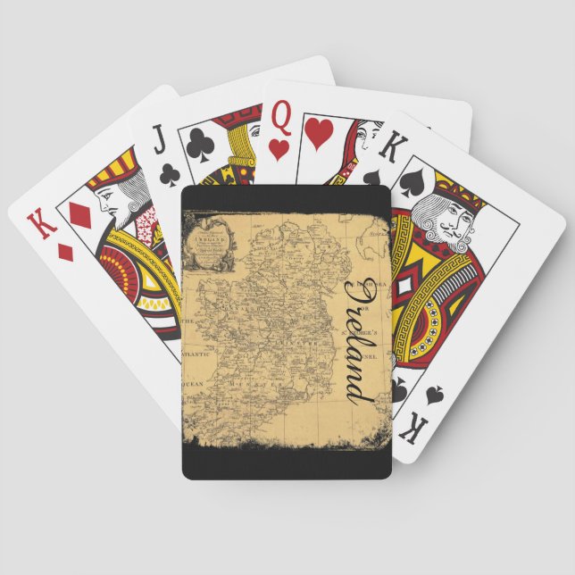 Karten für die antike Stadt Irland Spielkarten (Rückseite)