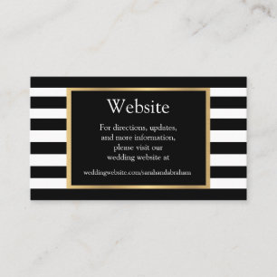 Karten für die Hochzeitswebsite