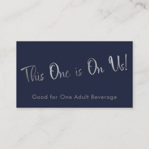 Karten für Lässige Getränke von Silver & Navy einf