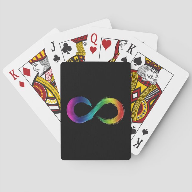 Karten für NeuroVielfalt - Bewusstsein für Autismu Spielkarten (Rückseite)