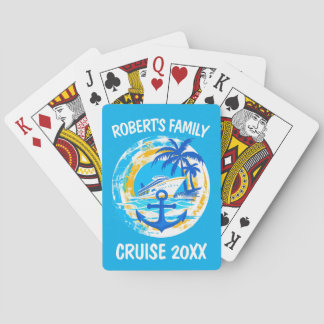 Karten für personalisierte Kreuzfahrten Spielkarten