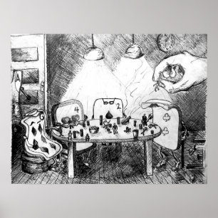 Karten für Personen Poster