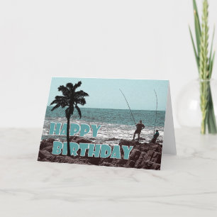 Karten - Geburtstag von Angeln und Anglern