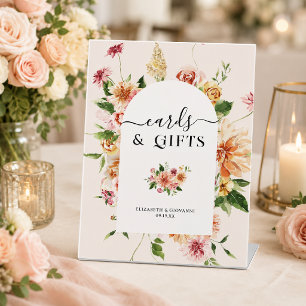 Karten & Geschenke Afterglow Garden Hochzeit Sockelschild