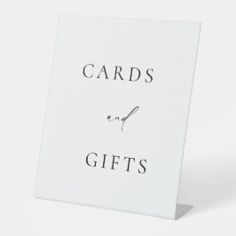 Karten & Geschenke Podestschilder Sockelschild
