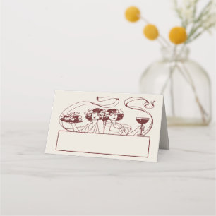 Karten Hochzeitstisch Vintag