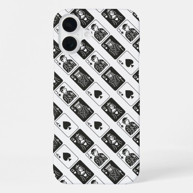 Karten iPhone Hülle (Rückseite)