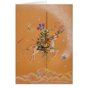 Karten - Karussell-Spaßvogel