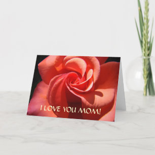 KARTEN MAMA I Liebe Mama Grußkarte Rose