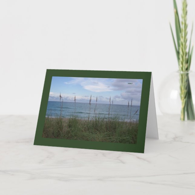 Karten-Meerblick 01 Karte (Vorderseite)