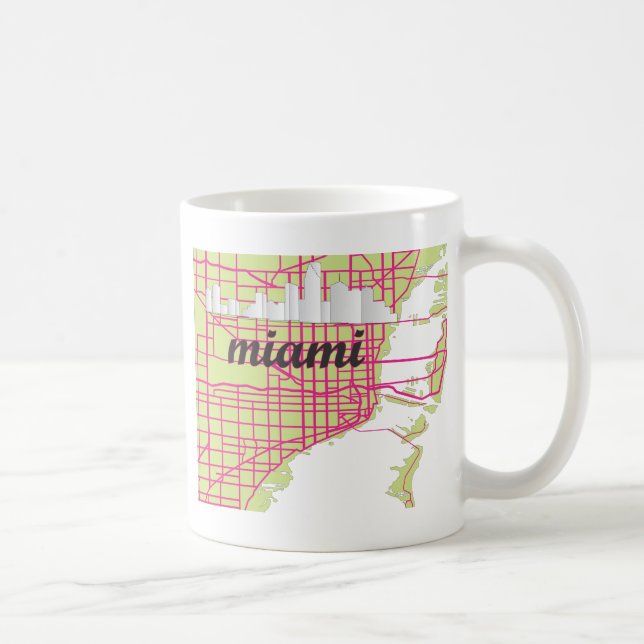 Karten Miami Tasse (Rechts)