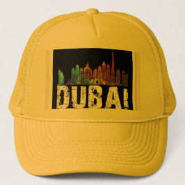Karten mit Dubai Truckerkappe