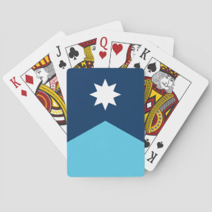 Karten mit neuer Flagge von Minnesota Spielkarten