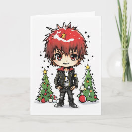 Karten mit Weihnachts-Comicfiguren