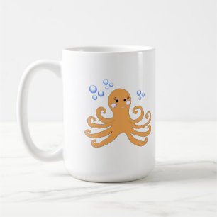 Karten-Oktopus Tasse