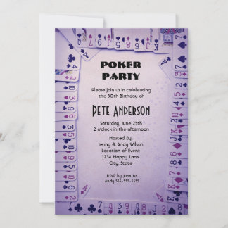 Karten Poker Party Geburtstag spielen