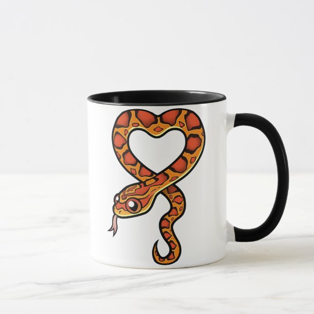 Karten-Schlange Tasse (Rechts)