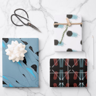 KARTEN SIE AUF PAPIER, MEIN LIEBE! GESCHENKPAPIER SET