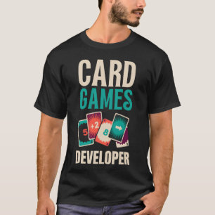 Karten Spiele Entwickler vintage T-Shirt