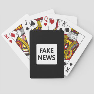 Karten spielen - FAKE NEWS Spielkarten