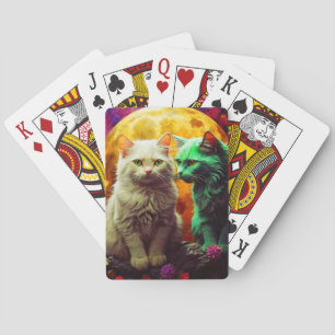 Karten spielen für Katzenliebhaber Spielkarten