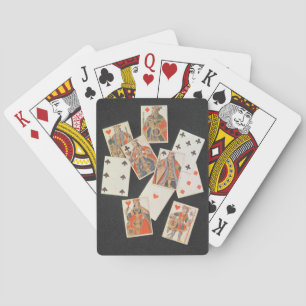 Karten spielen (Gouache auf Papier) Spielkarten