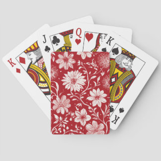 Karten spielen, Inspiriert von floraler Elegance Spielkarten