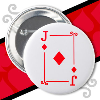 Karten spielen Kostüm Jack Diamonds Card Jack Kart Button