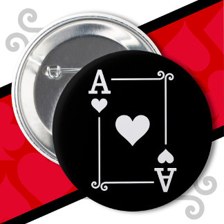Karten spielen Kostümakkarton Ace Hörkarte Ace Kar Button
