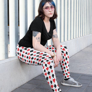 Karten spielen leggings
