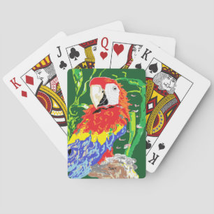 Karten spielen: Papagei Spielkarten