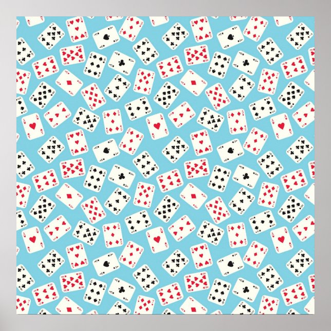 Karten spielen poster (Vorne)