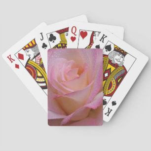 Karten spielen Schöne Rosa Rose Spielkarten