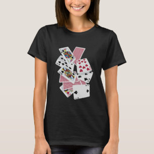Karten spielen - Spiel zu gewinnen - Glücklicher  T-Shirt