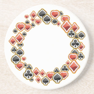 Karten spielen untersetzer