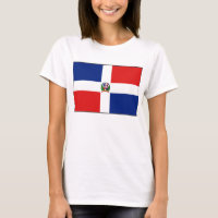 Karten-T - Shirt der Dominikanische