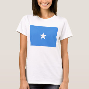 Karten-T - Shirt Somalia-Flaggen-x