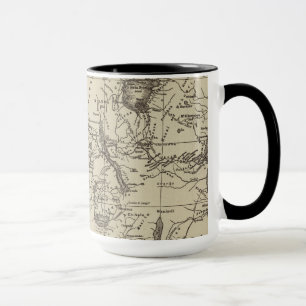 Karten-Teil von Weg Afrikas   Cameron Tasse