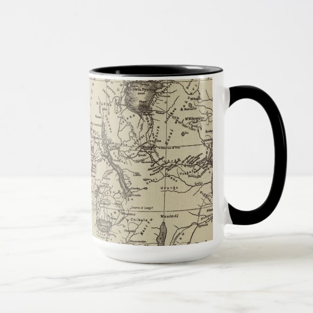 Karten-Teil von Weg Afrikas | Cameron Tasse (Rechts)