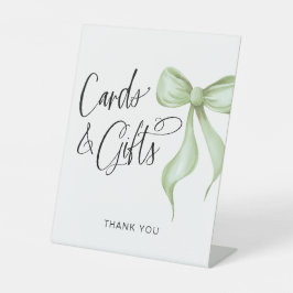 Karten und Geschenkbeutel Wasserfarbenleiste Sockelschild