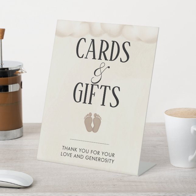 Karten und Geschenke Baby Braut Baby Dusche Schild (In SItu)